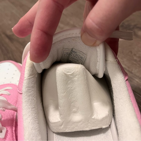 ALO Pink and White Recovery Sneakers 7 worn 2x - Picture 5 of 5